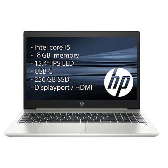 HP ProBook 650 G5 – i5/8GB/15″/SSD - Allrent